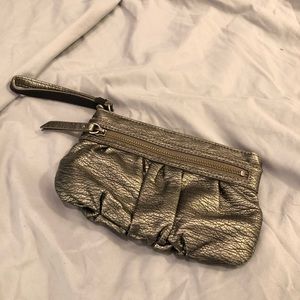 Metallic Clutch / Wristlet